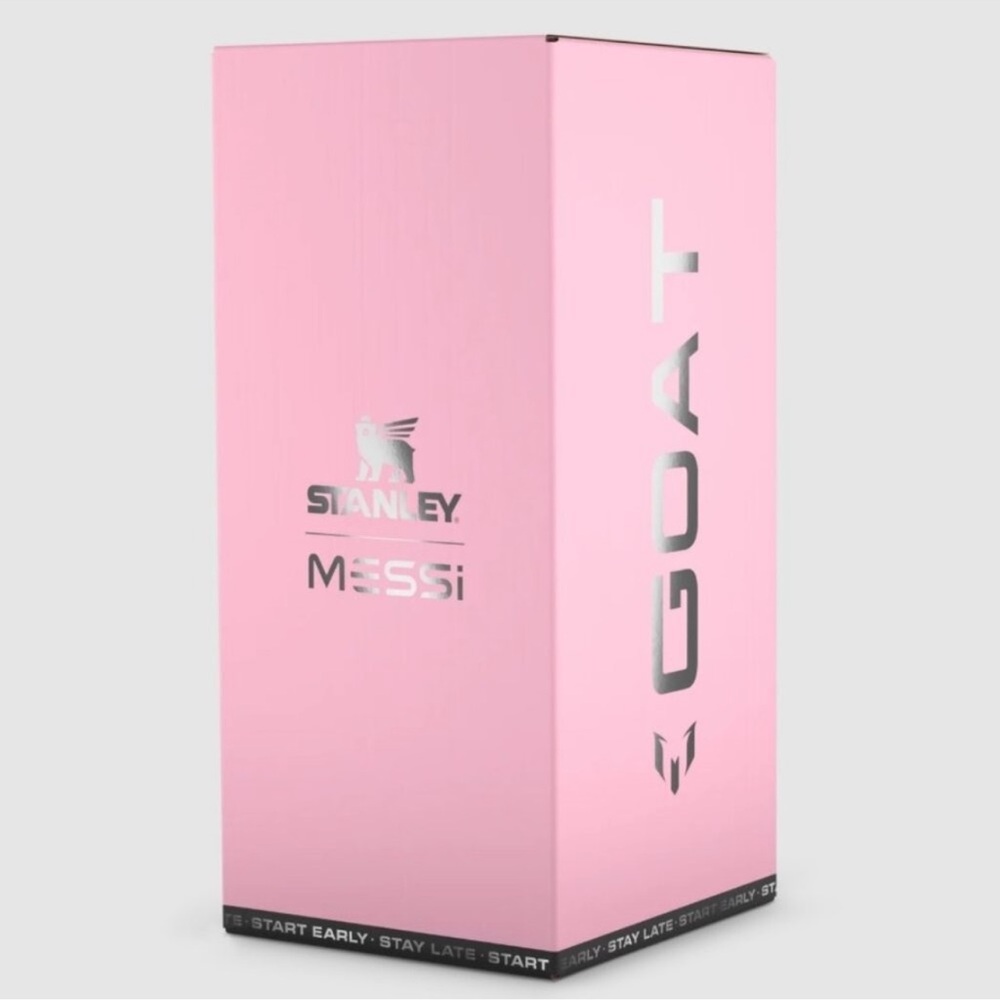 THE MESSI X STANLEY QUENCHER PROTOUR FLIP STRAW TUMBLER 40OZ CUP LIMITED EDITION - Picture 9 of 11